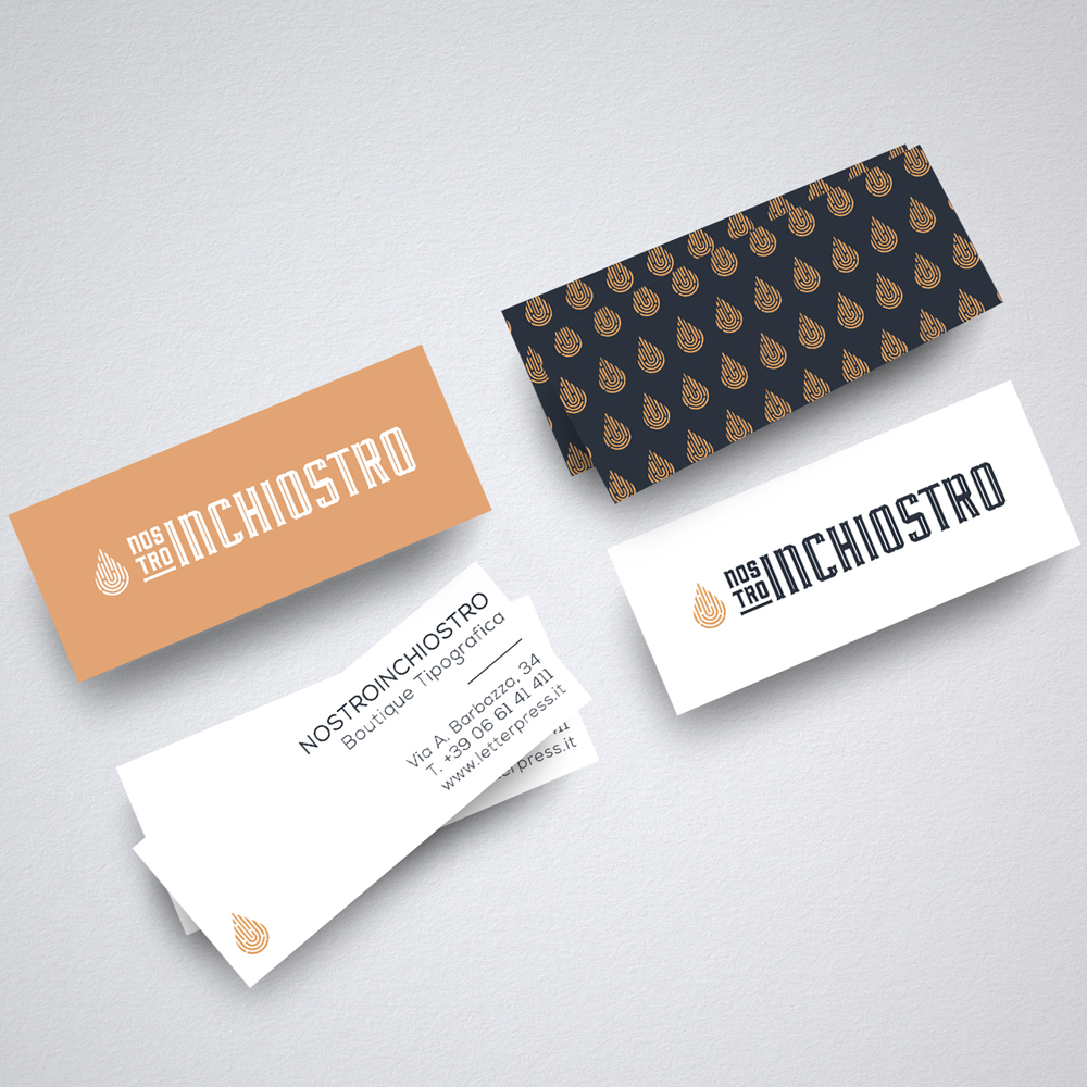 Minicard - Biglietti da visita mini - Design differenti - Nostroinchiostro